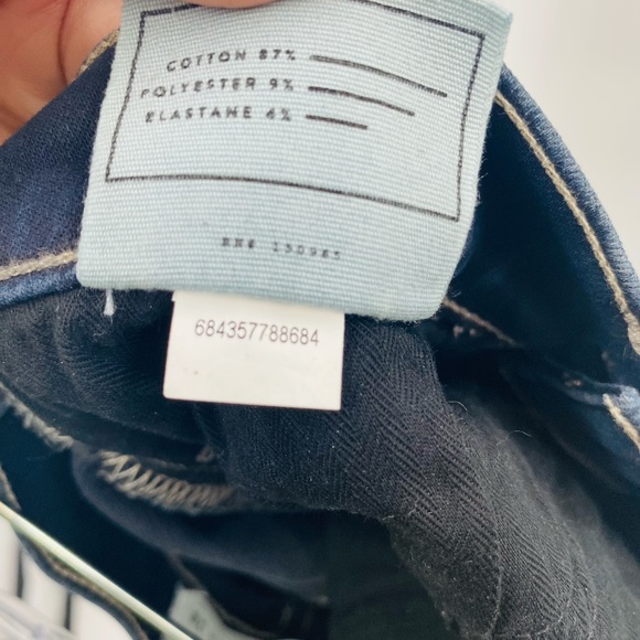 AYR High Rise Skinny Jeans Dark Wash Size 25 - Picture 4 of 5